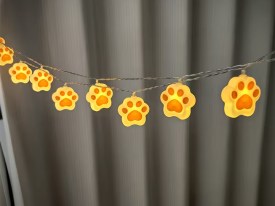 Luces decorativas x10 patitas mascotas